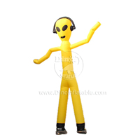 Danseur d'air publicitaire personnalisé Jouets gonflables du ciel extraterrestre Tube gonflable Guy à vendre