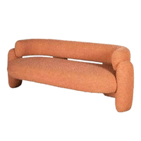 Canapé en tissu moderne OEM, nouveau design scandinave, fabrication de meubles, canapé sur mesure pour salon, vente chaude