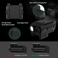 Vente en gros de lumière LED tactique de 350 lumens lumière laser bleue extérieure portée combinée accessoires de lampe de poche tactique de qualité supérieure