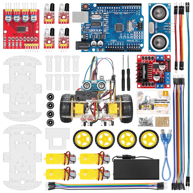 Tscinbuny Smart Development Kit for Arduino Programmable Electronic Modules for Education and Maker Robotic Kits