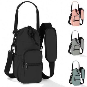 Free Sample Hot Sales Lightweight Neoprene <b>Water</b> Bottle <b>Pouch</b> Bag Zipper Tumbler For polyester <b>water</b> bottle bag - Product Image 1