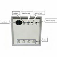 Micromètre de mesure pneumatique électronique à coque en aluminium, fonction SPC, haute précision, test de diamètre intérieur, protection IP55