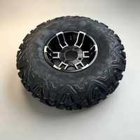 Pneu en caoutchouc tout-terrain ATV 23x7-10 avant 22x10-10 avec jante en aluminium pour quad et kart