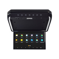 Monitor montado en el techo de 13,3 pulgadas, 1080P, HD, pantalla abatible para coche, reproductor de DVD para Alphard Odyssey Hiace, vehículo de Turismo, USB, 1 año