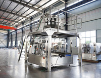 Machine à emballer rotative de poudre de protéine de farine de granule de sac préfabriqué à bas prix