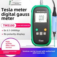 Tianheng TM5100 Magnétomètre numérique portable 24000Gs Tesla pour équipement 220V Mesure faible intensité 1 an de garantie