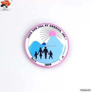 Jack Jill Sorority 1938 Greek Charm Design Safety Pin 44mm 32mm Metal <strong>Button</strong> Pin <strong>Badge</strong> Hot Sale for Engagements Children - Product Image 2