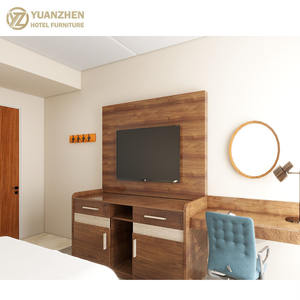 أطقم غرف نوم فندقية معدنية فاخرة وعصرية للفنادق من فئة 3-5 نجوم - مصنع أثاث متين لمشروع هوليداي إن - Product Image 5