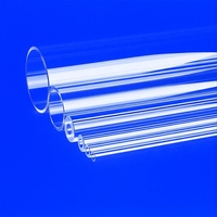 Tube en verre de quartz personnalisé par le fabricant, résistant à la chaleur, pour l'industrie des semi-conducteurs, offrant des solutions de soudage, de pliage, de four et sans ozone.
