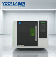 Máquina de Corte por Láser de Fibra con Mesa Intercambiable YOQI X2-6020 para Acero Inoxidable y Acero al Carbono