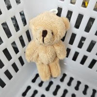 Peluches douces mignonnes en peluche Mini Joint ours en peluche jouet porte-clés breloque peluche en peluche minuscule ours en peluche poupées en gros