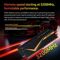 Mémoire RAM DDR4 pour jeux 16 Go 8 Go 2666/3200/3600 MHz, mémoire RAM 8 Go UDIMM, mémoire PC, mémoire RAM pour ordinateur de bureau