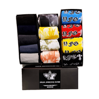 Boîte-cadeau de chaussette personnalisée, boîte-cadeau de chaussette personnalisée à la mode, design attrayant, chaussette personnalisée avec boîte d'emballage