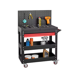 Gabinete de herramientas de taller móvil modular pequeño con cajones para estación de trabajo de <span class=keywords><strong>garaje</strong></span> de motocicletas y <span class=keywords><strong>bicicletas</strong></span> - Product Image 2