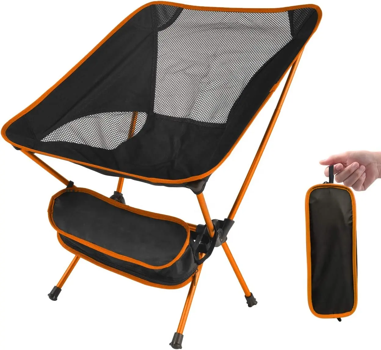 Tissu léger personnalisé vente en gros plage bon marché matériel de pêche Compact haute qualité pliable extérieur chaise de Camping pliante