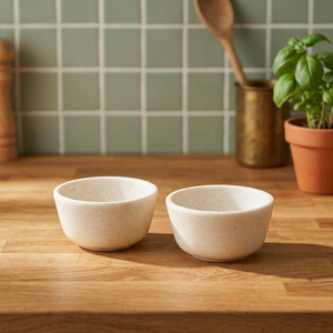 Mini-bol à trempette en céramique blanc, style moderne, vaisselle fabriquée en Inde par Abhita Retail Pvt Ltd, idéal pour la maison, les fêtes, les restaurants, prix d'usine - Product Image 2