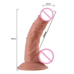 Giocattolo adulto del sesso grande Dildo giocattoli adulti del sesso Dildo di gomma di plastica pene artificiale enorme grande Dildo per le donne lesbiche - Product Image 4