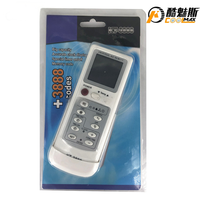 Télécommande universelle pour climatiseur Coolmax KT-3888, télécommande de climatisation, grande capacité +3888 codes, télécommande de climatisation pour la réparation du système de climatisation