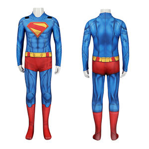 Disfraz de <span class=keywords><strong>Superman</strong></span> para Hombre con Mono, <span class=keywords><strong>Capa</strong></span> y Manto para Halloween - Product Image 4