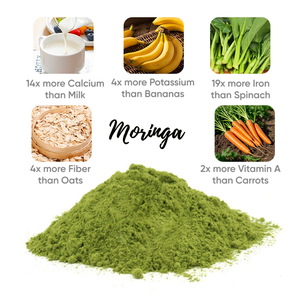 Oem nhãn hiệu riêng Nhà cung cấp số lượng lớn giá 100% tinh khiết số lượng lớn Moringa oleifera Bột lá - Product Image 4