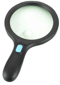 <span class=keywords><strong>Loupe</strong></span> à main pour carte éclairée par LED 2x/5x10 (BM-MG4126) - Product Image 3