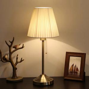 American-Style Luxury Simple Modern Bedroom Table Lamp <b>Remote</b> Control Plug-In Master Bedside <b>Light</b> Luxury Bedside Table Lamp for - Product Image 2
