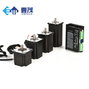 공장 직판 가격 Nema23 84mm 길이 2.1Nm 스테퍼 모터와 DM542 드라이버 키트 재봉틀용 - Product Image 4