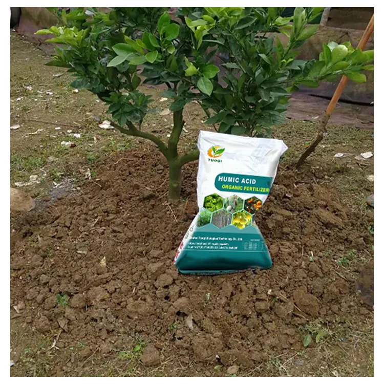 Toqi Custom Agricultural Organic Potassium Humate NPK Hunic Acid Fertilizer