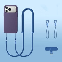 Mode 360 ° rotatif lanière de téléphone portable bilatéral réglable avec joint téléphone Anti-perte corde téléphone pour iPhone 17 16 15 14