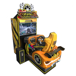 Simulateur de course automobile à mouvement complet avec écran 55 pouces pour 1-2 joueurs, idéal pour les enfants - Offre Spéciale - Product Image 5