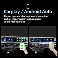 Pantalla Táctil Interactiva Dual Android con Carplay 360 y Navegación GPS para BMW X5 X6 F15 F16 2007-2018