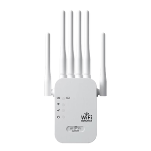 1200Mbps Dual Band <span class=keywords><strong>WiFi</strong></span> repeater <span class=keywords><strong>Booster</strong></span> 2.4G เครื่องขยายช่วงยาวและเครื่องขยายสัญญาณ5G repetdor <span class=keywords><strong>WIFI</strong></span> - Product Image 4