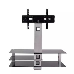 <strong>Corner</strong> TV <strong>Stand</strong>, Beautiful Design Home Use Glass TV <strong>Stand</strong> with Bracket - Product Image 3