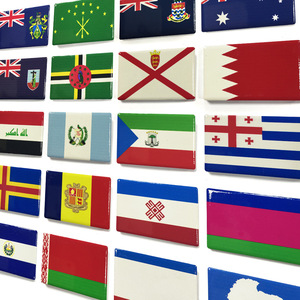 แหล่งธุรกิจอีคอมเมิร์ซข้ามพรมแดน ของที่ระลึกธงชาติจากทั่วโลก แม่เหล็กเซรามิก ติดตู้เย็น ภาพวาด<span class=keywords><strong>สาม</strong></span>มิติ - Product Image 3