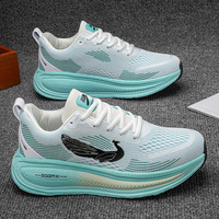 Chaussures tendance transfrontalières pour hommes, assorties aux couleurs, polyvalentes, pour le voyage en extérieur, décontractées, de course, confortables, à semelle souple, pour couple