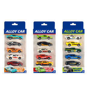 Voiture Miniature en Alliage Moulé sous Pression 1:64 pour Course et <span class=keywords><strong>Police</strong></span>, Cadeau Enfant Garçon, Modèle Transfrontalier - Product Image 3