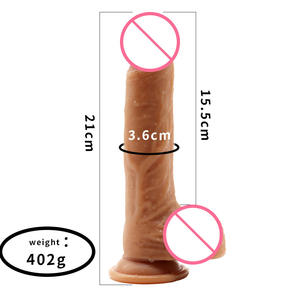 Dildo de Silicona Líquida Impermeable IPX6 Ecológico y de Venta Caliente para Mujeres, Juguete Sexual para Adultos - Product Image 4