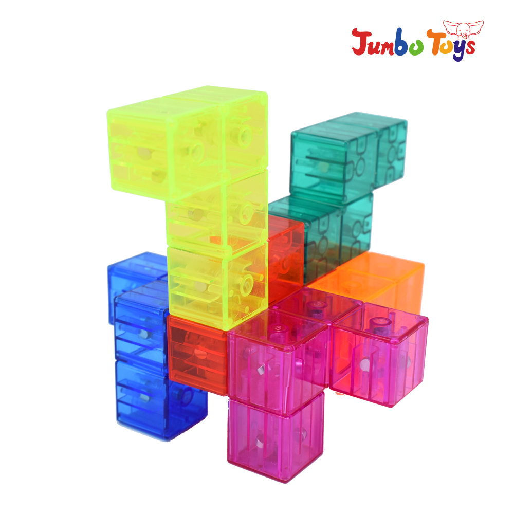 Nicer Dicer Magic Cube Customized Magnetic Magic Cube 3d Puzzle Fidget Games Plastic Magic Puzzle Cube For Kids