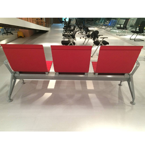 Chaise d'attente robuste pour espaces publics, idéale pour les aéroports, les banques et les halls gouvernementaux - Product Image 3