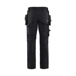 BLAKLADER - 172016459900C58 Pantalones artesanos 4-Way stretch Black - EAN 7330509872208 PANTALONES DE TRABAJO DE CARGO - Product Image 2