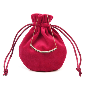Custom Logo Cosmetic <b>Gift</b> Pouch Leather Storage Jewelry <b>Box</b> Packaging Drawstring Bag - Product Image 5