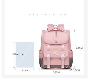 <span class=keywords><strong>Cartable</strong></span> Scolaire d'Écolier Tendance 2022 pour Enfants 1-6 Ans, Sac à Dos à Épaule pour Soin de la Colonne Vertébrale pour l'École - Product Image 6