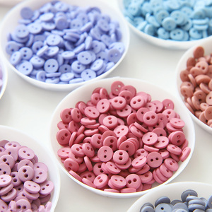 Thời trang DIY handmade búp bê vải Phụ Kiện 6mm Hai Mắt Pig mũi thiết kế quần áo nút cho bé ăn mặc trẻ em áo len - Product Image 2