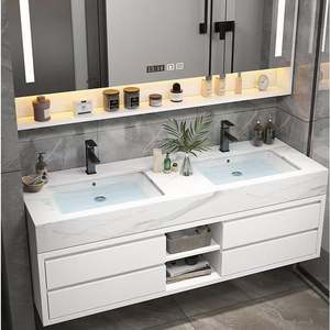 Wall-Mounted High Gloss Modern <b>Bathroom</b> <b>Cabinets</b> - Product Image 6