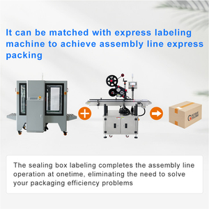 Macchina Elettrica Automatica per Sigillatura di Cartoni con Nastro Adesivo Kraft per Linee di Imballaggio Alimentare, Facile da Usare - Product Image 3