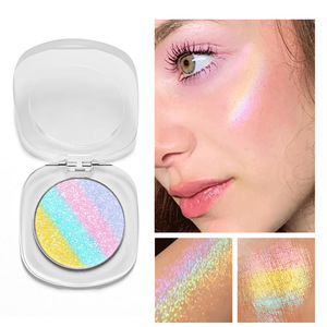 2025 nouvelle longue durée peau lueur maquillage haute Pigment caméléon surligneur en gros végétalien diamant lueur marque privée - Product Image 2