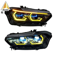 Accesorios Modificados para Automóviles, Luz LED para Automóvil BMQD112, Conjunto de Faros Delanteros Modificados para BMW G18 G05 2019-2023