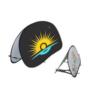 ポータブル広告サイン大型ポップアップAフレームビーンバナー屋内屋外装飾用複数サイズの旗 - Product Image 4