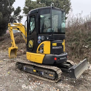 Excavatrice d'occasion Komatsu PC35 PC55MR, Mini-excavatrice sur chenilles Komatsu PC55MR, Mini-excavatrice Komatsu PC35U PC18 35 56 70 - Product Image 1
