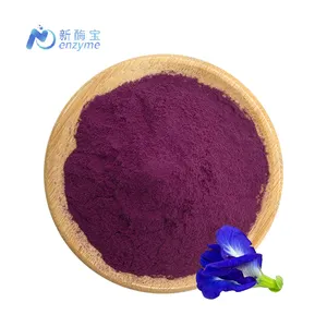 Novenzyme Supply Hot Selling Food Grade E3 Organic Blue Butterfly Pea Flower Extract Powder